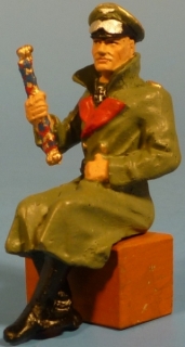 Generalfeldmarschall Erwin Rommel mit Marschallstab (fr Fahrzeuge)