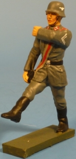 Fahnentr�ger im Stechschritt (alle Luftwaffen Fahnen sind lieferbar) 