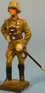 General stehend
