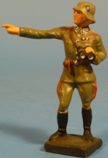 Offizier zeigend