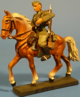 Soldat mit Vermittlunstornister