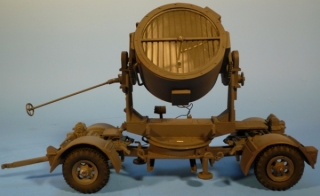 150cm Flakscheinwerfer 34 auf Sonderanhnger 104