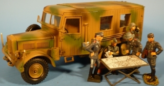Einheitsdiesel LKW mit Nachrichtenaufbau  (Kfz. 61)