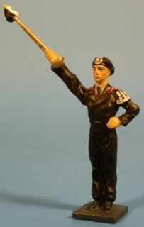 Panzer-Tambourmajor stillgestanden