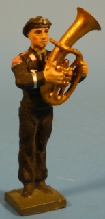 Panzer-Baritonbl�ser stillgestanden