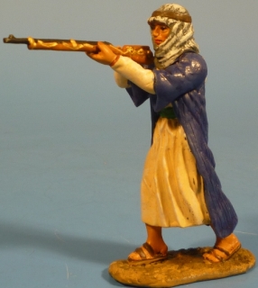 Araber schieend