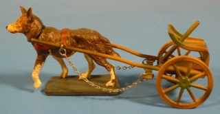 Paukerkarren mit Hund
