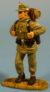 Gebirgsjger marschierend