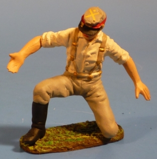 Konfderierten Soldat kniend (fr Kanone)