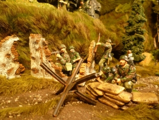 Waffen SS im Angriff