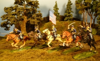 7 US Kavallerie im Angriff