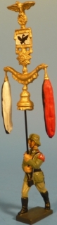 Schellenbaumtrger marschierend