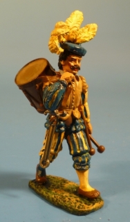 Landsknecht Trommel geschultert 