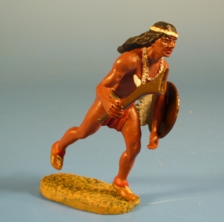 Indianer st�rmend