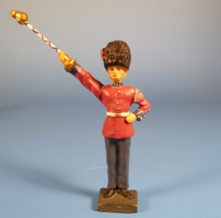 Englische Garde, Tambourmajor stillgestanden