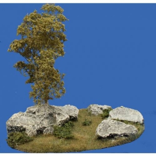 Steine mit Bschen (20x20cm)