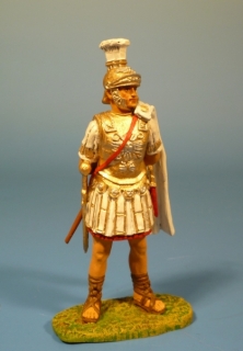 Prtorianer Zenturio stehend mit Stock