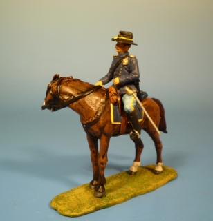 Unions Offizier zu Pferd