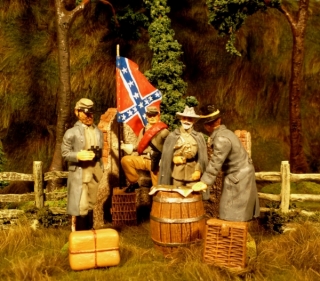 General Lee mit seinen Generlen