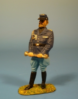 Unions Offizier stehend