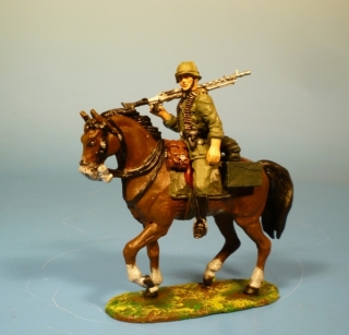 Wehrmacht Kavallerist mit MG-34