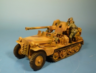 1 t Halbkettenzugmaschine Demag Typ 7 (Sd. Kfz. 10) mit 5cm Pak