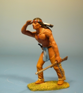 Indianer stehend sp�hend
