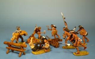 Indianer�berfall auf Siedler