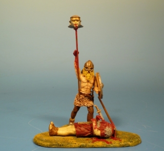 Zweikampfgruppe: Barbar mir totem r�mischen Legion�r