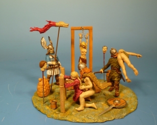 Wikinger Diorama: Der Raubzug