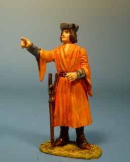 Ritter / Edelmann zeigend