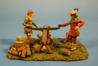 Mittelalter Holzf�ller