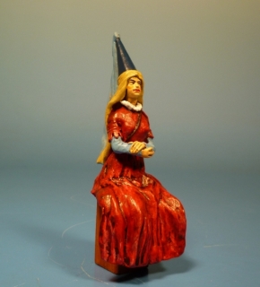 Edeldame / Burgfr�ulein sitzend