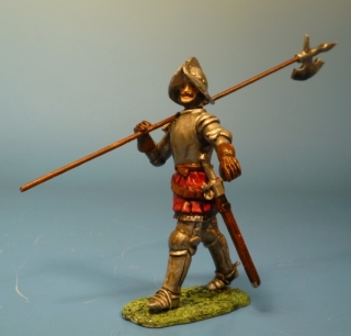 Ritter vorgehend