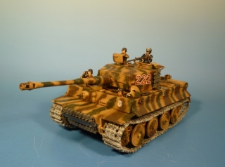 Kampfpanzer VI Tiger von Michael Wittmann 1944 im Einsatz in Villers-Bocage