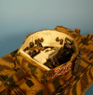 Kampfpanzer VI Tiger von Michael Wittmann 1944 im Einsatz in Villers-Bocage