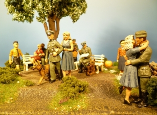 Diorama Wehrmacht Heimaturlaub