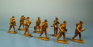 US Infanterie vorgehend
