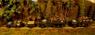 US Army auf dem Vormarsch