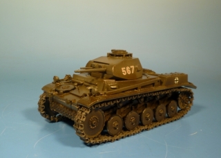 Kampfpanzer II Ausfhrung F (SD. KFZ. 121) mit 2 cm KwK und Koaxial MG