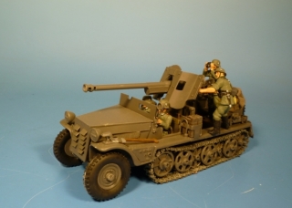 1 t Halbkettenzugmaschine Demag Typ 7 (Sd. Kfz. 10) mit 5cm Pak