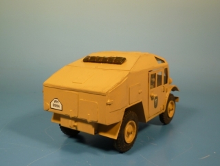 Afrikakorps Beutefahrzeug Gun Tractor 