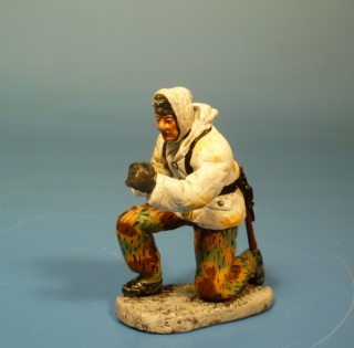 Richtsch�tze in Winteruniform