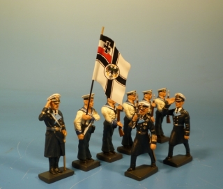 Kriegsmarine Empfang des Groadmirals