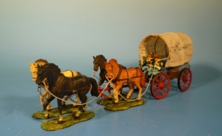 7US Kavallerie Planwagen (Blech)