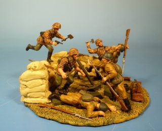Waffen-SS Ostfront Nahkampf Diorama