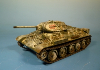 Russische Panzer T-34/76 Winter