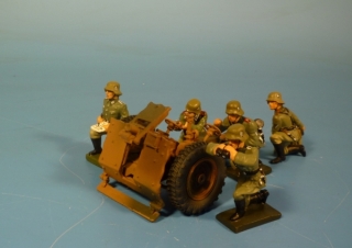 7,5cm leichtes Infanteriegeschtz 18 IG-18 Mit Gummibereifung