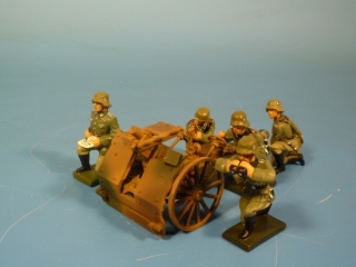 7,5cm leichtes Infanteriegesch�tz 18 IG-18 Mit Speichenr�dern