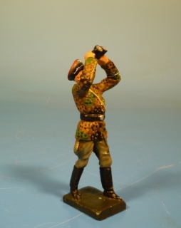 Waffen SS Offizier mit Fernglas